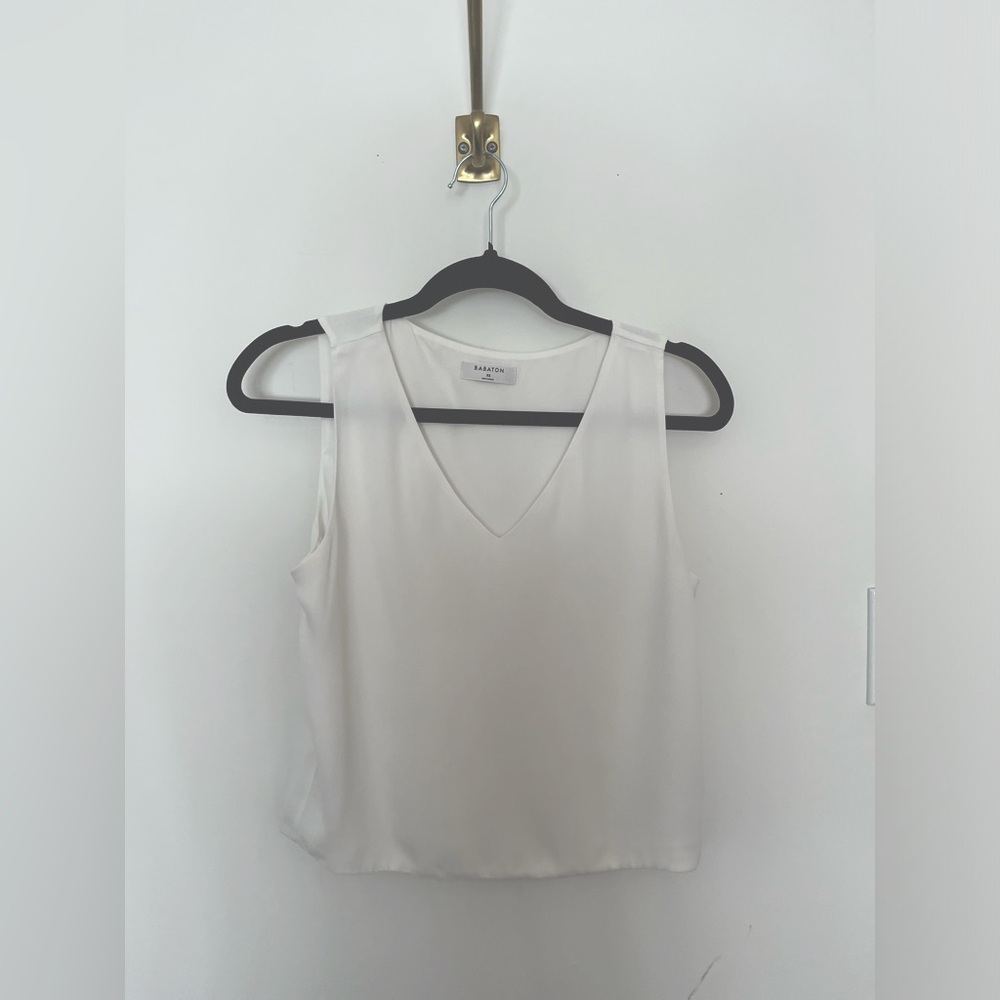 Babaton White tank top